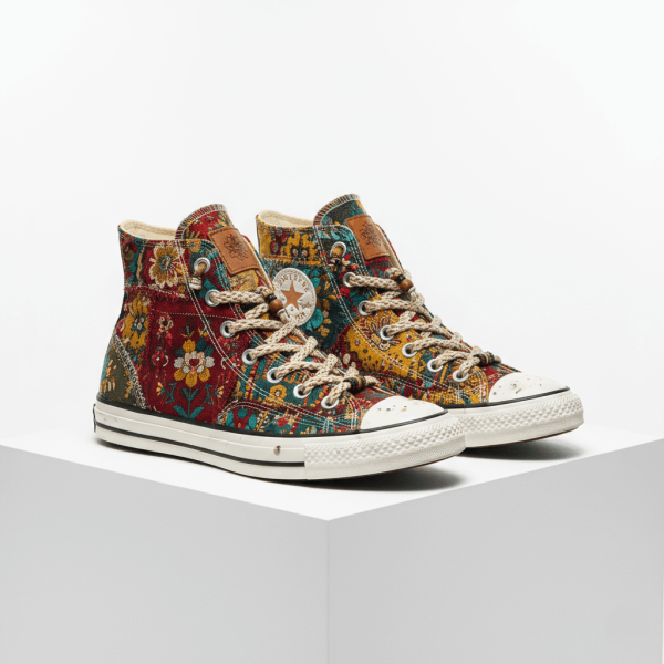 Heritage Loom High-Top – Vintage Tapestry